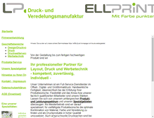 Tablet Screenshot of ell-print.com